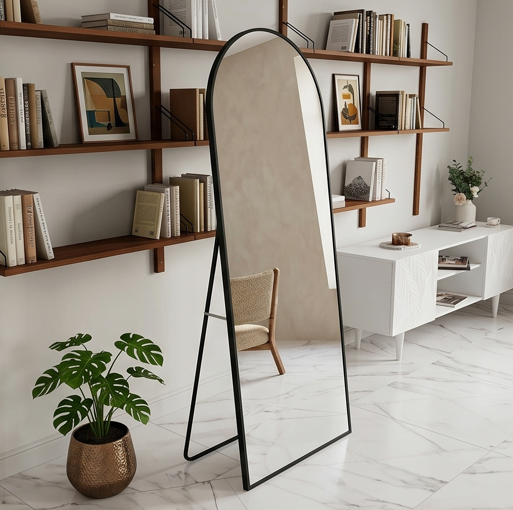 Miroir Arche sur Pied – Design Épuré(180x60 cm) — photo 4